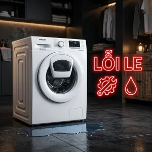 Thiết kế cho tôi ảnh vouKhắc phục lỗi LE (rò rỉ nước) trên máy giặt Samsung WW90T634DLE